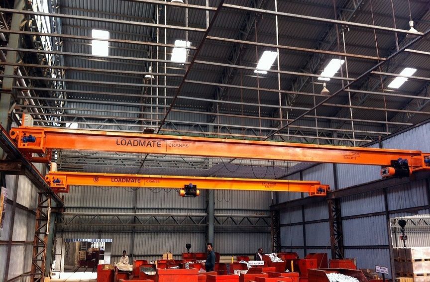 During the Activity of single girder EOT crane manufacturers, guarantee that all of the close-by faculty away the lifting loads