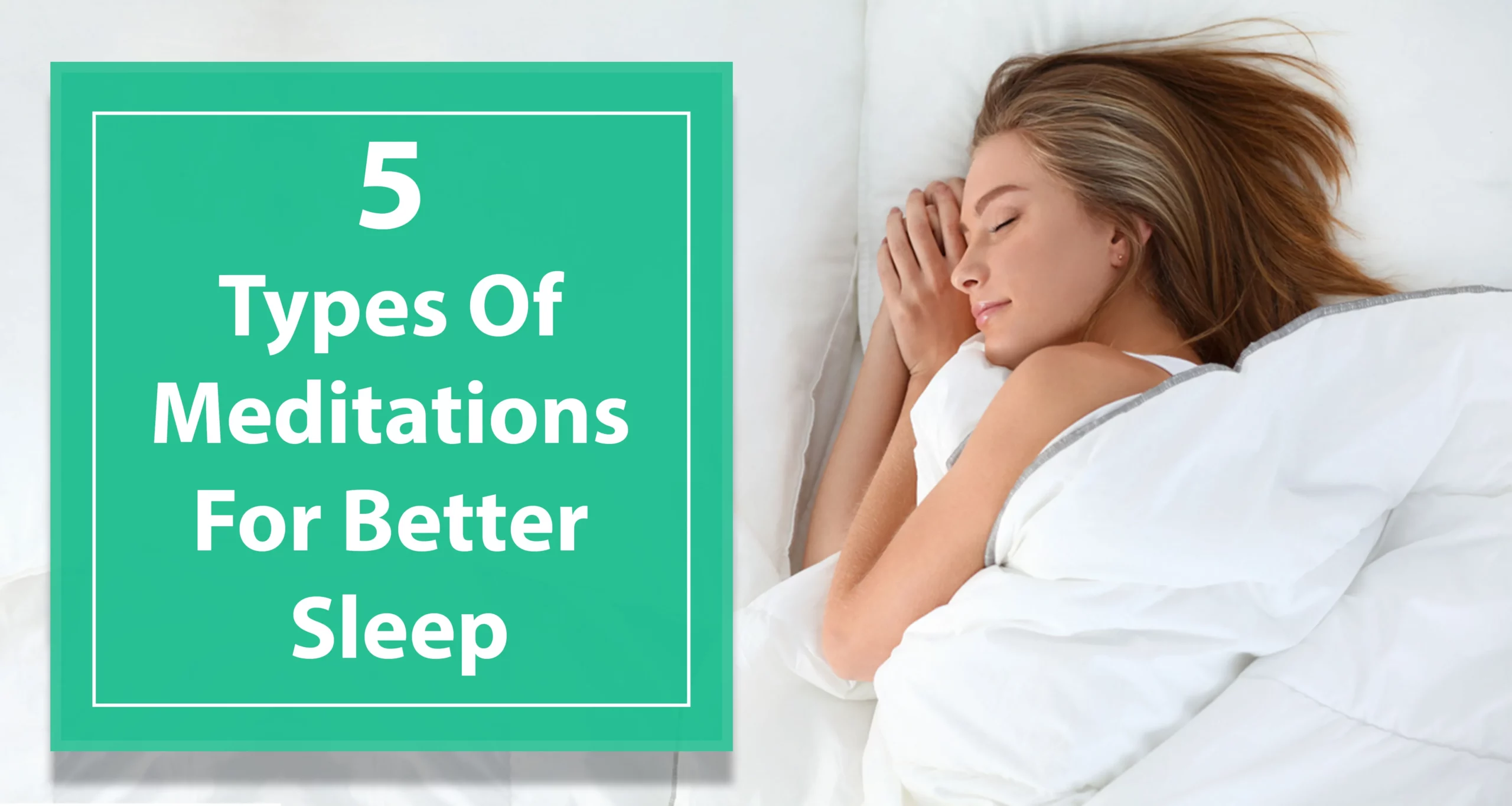 How to Enjoy A Better Night's Sleep - 5 Healthy Habits